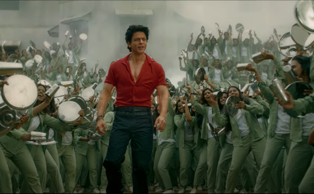 New Handsome Look of Shahrukh in  Jawan Trailer