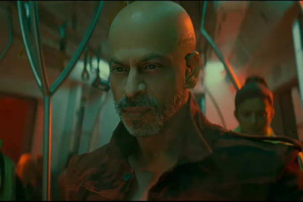 Shah Rukh Khan film Jawan Bald Look